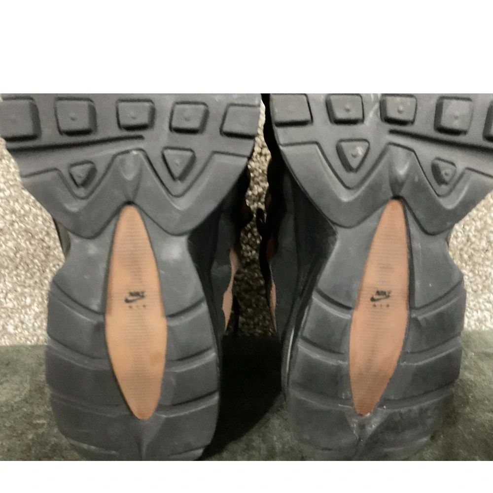 Nike Air Max 95 GS 5Y Black Bronze Fair 307565-008 Streetwear Sneakers